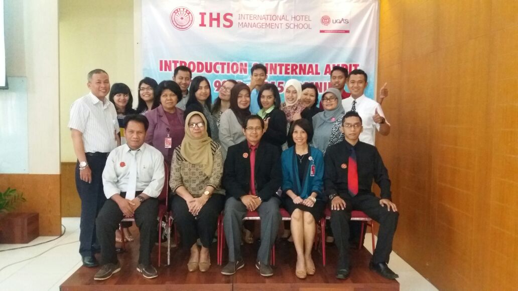 In House Training Of Awareness and Internal Audit ISO 9001 2015 International Hotel Management School (IHS)
