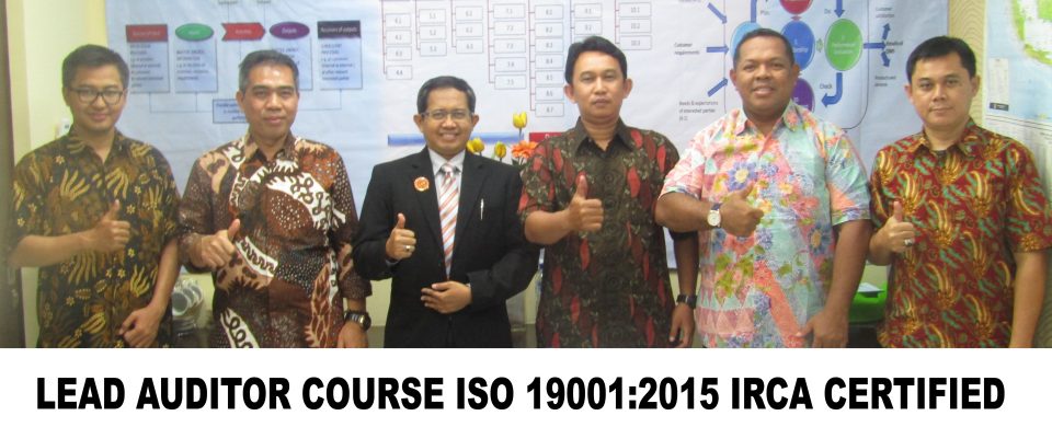 Training Lead Auditor Course iso 9001:2015 Jakarta