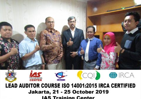 Training Lead Auditor ISO 14001 Sertifikasi IRCA