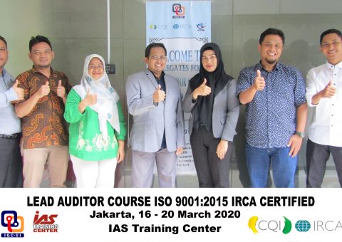 Training Lead Auditor ISO 9001 Batch XII